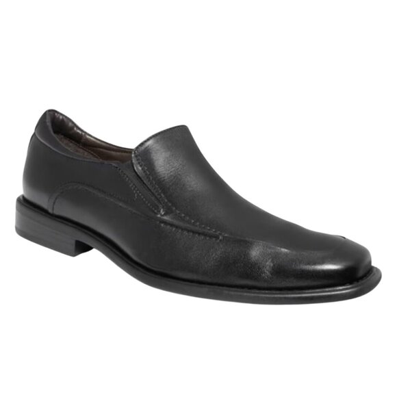 JOHNSTON & MURPHY Men's Black Slip-on Dress Shoes Size 10 - Picture 6 of 8